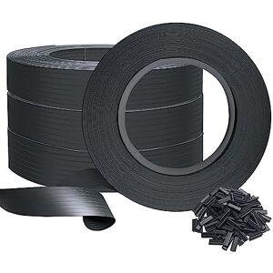 VOUNOT ® Tiras de Protección Visual de PVC 300 m x 4.7 cm para Valla de Jardín y Valla de Doble Varilla, Protectora de Privacidad con 600 Clips de Fijación, Negro VOUNOT ® Tiras de Protección Visual de PVC 300 m x 4.7 cm para Valla de Jardín y Valla de Doble Varilla, Protectora de Privacidad con 600 Clips de Fijación, Negro