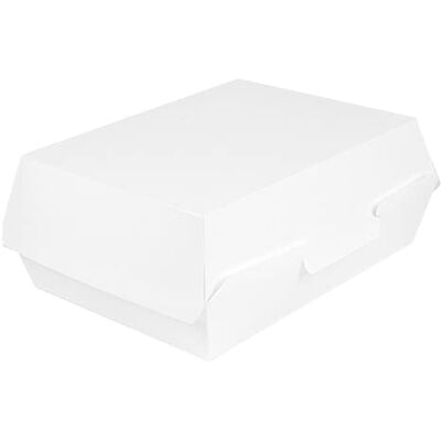 Garcia de Pou 50 unidades CajasLunch Box 'Thepack' 230 G M2 22,5X17X8,5 Cm Blanco Cartón Ondulado Nano-Micro Garcia de Pou 50 unidades CajasLunch Box 'Thepack' 230 G M2 22,5X17X8,5 Cm Blanco Cartón Ondulado Nano-Micro