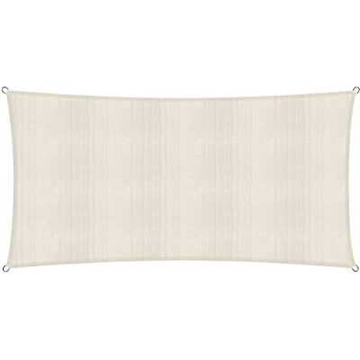 LUMALAND - Sonnensegel 2x3 Creme - UV30+ - Sombrillas LUMALAND - Sonnensegel 2x3 Creme - UV30+ - Sombrillas