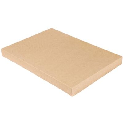 Garcia de Pou García de Pou 100 Unidades Tapas Para Cajas 253.15 300 G/M2 36,4X25,5X3 Cm Natural Kraft Garcia de Pou García de Pou 100 Unidades Tapas Para Cajas 253.15 300 G/M2 36,4X25,5X3 Cm Natural Kraft