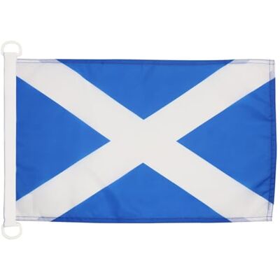 AZ FLAG Bandera Náutica Escocia 45x30 cm Poliéster Malla Anillas Plástico AZ FLAG Bandera Náutica Escocia 45x30 cm Poliéster Malla Anillas Plástico