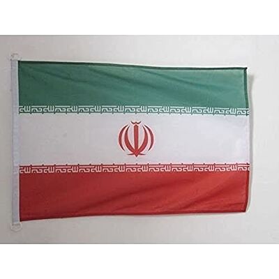 AZ FLAG Bandera Náutica Irán 90x60 cm Poliéster Malla Anillas Plástico AZ FLAG Bandera Náutica Irán 90x60 cm Poliéster Malla Anillas Plástico