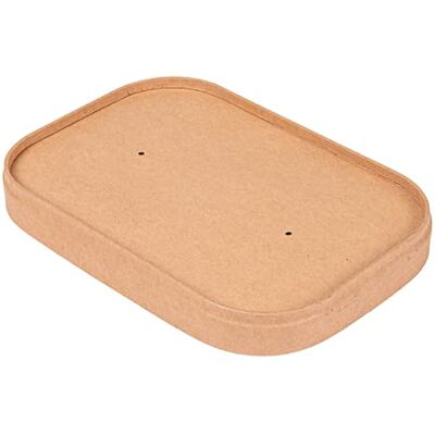 Garcia de Pou García de Pou 50 unidades Tapas Para Contenedores 254.33/34/35 330 + 30 Pe G/M2 17,3X12,3X2 Cm Natural Kraft Garcia de Pou García de Pou 50 unidades Tapas Para Contenedores 254.33/34/35 330 + 30 Pe G/M2 17,3X12,3X2 Cm Natural Kraft