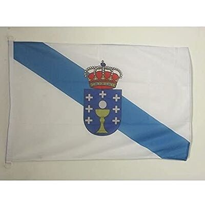 AZ FLAG Bandera de Galicia 90x60cm Uso Exterior Bandera GALLEGA 60 x 90 cm Anillos AZ FLAG Bandera de Galicia 90x60cm Uso Exterior Bandera GALLEGA 60 x 90 cm Anillos