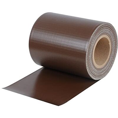 WOLTU Tiras de Pantalla de Privacidad de PVC de 450 g/m², Rollo de Valla Opaca contra el Viento y Sol 19cm x 35m, para Jardín Balcón Terraza, Incluye 25 Tiras de Sujeción, Marrón WOLTU Tiras de Pantalla de Privacidad de PVC de 450 g/m², Rollo de Valla Opaca contra el Viento y Sol 19cm x 35m, para Jardín Balcón Terraza, Incluye 25 Tiras de Sujeción, Marrón