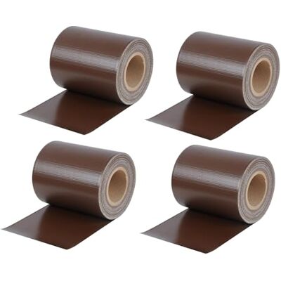 WOLTU Tiras de Pantalla de Privacidad de PVC de 450 g/m², Rollo de Valla Opaca contra el Viento y Sol 19cm x 140m, Valla de Protección para Jardín Balcón Terraza, 100 Tiras de Sujeción, en Marrón WOLTU Tiras de Pantalla de Privacidad de PVC de 450 g/m², Rollo de Valla Opaca contra el Viento y Sol 19cm x 140m, Valla de Protección para Jardín Balcón Terraza, 100 Tiras de Sujeción, en Marrón
