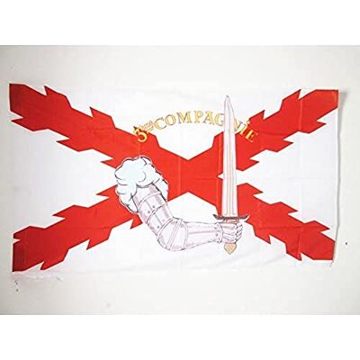 AZ FLAG Bandera de Legion Valonia para Eje, 90 x 60 cm AZ FLAG Bandera de Legion Valonia para Eje, 90 x 60 cm