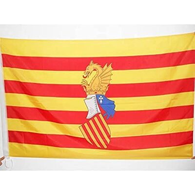 AZ FLAG Bandera Consejo del País Valenciano 150x90 cm Poliéster 100D Funda AZ FLAG Bandera Consejo del País Valenciano 150x90 cm Poliéster 100D Funda