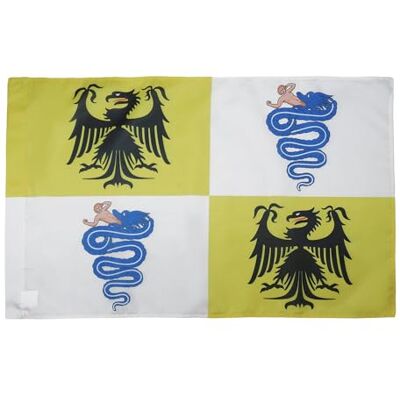 AZ FLAG Bandera del DUCADO DE MILÁN 1395-1796 90x60cm para Palo Bandera MILANESADO- Estado DE MILÁN 60 x 90 cm AZ FLAG Bandera del DUCADO DE MILÁN 1395-1796 90x60cm para Palo Bandera MILANESADO- Estado DE MILÁN 60 x 90 cm