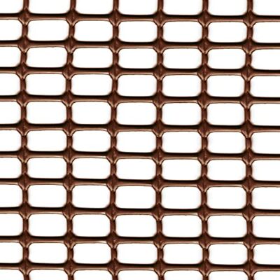 TENAX Hobby 10 Marrón 1,00x5 m, Red Protectora de Plástico para Cercas y Cancelas, Malla Rectangular TENAX Hobby 10 Marrón 1,00x5 m, Red Protectora de Plástico para Cercas y Cancelas, Malla Rectangular