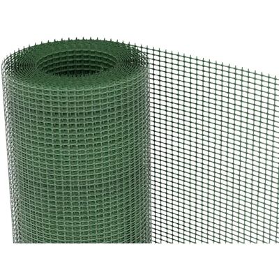 TENAX Hobby 10 Verde 1,00x5 m, Red Protectora de Plástico para Cercas y Cancelas, Malla Rectangular TENAX Hobby 10 Verde 1,00x5 m, Red Protectora de Plástico para Cercas y Cancelas, Malla Rectangular