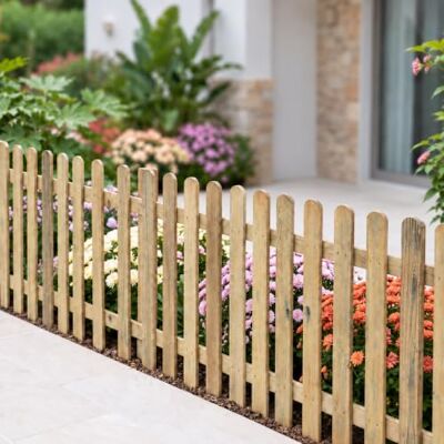 Nortene Valla Clásica Madera de Pino Tratada Exterior para Jardín 1X1.80 M Valla de Madera Nortene Valla Clásica Madera de Pino Tratada Exterior para Jardín 1X1.80 M Valla de Madera