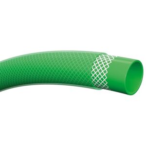 Amig Manguera de Jardín PVC Trenzada Triple Capa Resistente y Flexible Ø19mm Uso Exterior -20ºC a 60ºC, Verde, 25m, Cloruro de Polivinilo (PVC) Amig Manguera de Jardín PVC Trenzada Triple Capa Resistente y Flexible Ø19mm Uso Exterior -20ºC a 60ºC, Verde, 25m, Cloruro de Polivinilo (PVC)