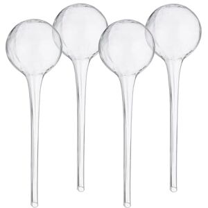 Relaxdays Bolas de riego de cristal - 4 uds, 30x9 cm, Riego para plantas Relaxdays Bolas de riego de cristal - 4 uds, 30x9 cm, Riego para plantas