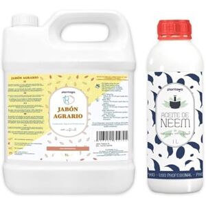 PLANTAWA Pack Ahorro Jabón Potásico 5L + Aceite de Neem 1L   Solución Multiusos   Fácil Aplicación y Máxima Eficacia   Versátil   Uso en Interior y Exterior   Productos de origen natural PLANTAWA Pack Ahorro Jabón Potásico 5L + Aceite de Neem 1L   Solución Multiusos   Fácil Aplicación y Máxima Eficacia   Versátil   Uso en Interior y Exterior   Productos de origen natural