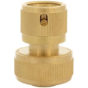 Amig Empalme Rápido para Manguera 3/4" Con Sistema de Anclaje Rápido de Clic Resistente a la Corrosión y a las Inclemencias del Tiempo Latón Mate Amig Empalme Rápido para Manguera 3/4" Con Sistema de Anclaje Rápido de Clic Resistente a la Corrosión y a las Inclemencias del Tiempo Latón Mate