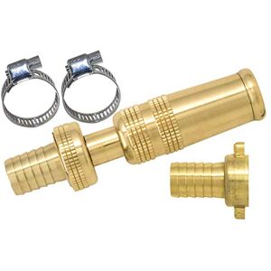 BOUTTE Boutté 3 CANNE19 Kit de lanza y conexión estriada de latón para manguera de ø19, oro BOUTTE Boutté 3 CANNE19 Kit de lanza y conexión estriada de latón para manguera de ø19, oro