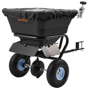 VEVOR Esparcidor de Compost Remolcado Ancho de Esparcimiento de 0 a 3 m Esparcidor de Turba con Ruedas Carga de Tolva de 38,6 kg para Semillas, Fertilizantes, Derretimiento de Hielo para Césped VEVOR Esparcidor de Compost Remolcado Ancho de Esparcimiento de 0 a 3 m Esparcidor de Turba con Ruedas Carga de Tolva de 38,6 kg para Semillas, Fertilizantes, Derretimiento de Hielo para Césped