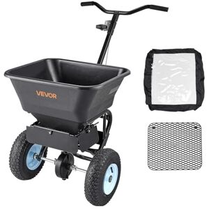 VEVOR Esparcidor de Empuje Manual Capacidad de 45,2 kg, Esparcidor de Compost con Rejilla de Tolva y Ruedas, Ancho de Esparcimiento de 0 a 3 m para Semillas y Fertilizantes, para Jardín, Césped VEVOR Esparcidor de Empuje Manual Capacidad de 45,2 kg, Esparcidor de Compost con Rejilla de Tolva y Ruedas, Ancho de Esparcimiento de 0 a 3 m para Semillas y Fertilizantes, para Jardín, Césped