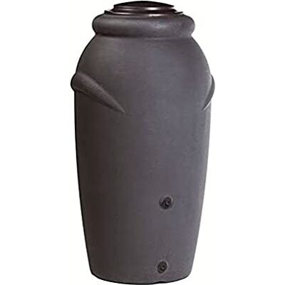 Prosperplast Aqua Can Barril de agua de lluvia 210L Aquacan Baby de plastico en color antracita 59,6 largo x 56 ancho x 118,3 altura cm, 59.6x56x118.3 cm Prosperplast Aqua Can Barril de agua de lluvia 210L Aquacan Baby de plastico en color antracita 59,6 largo x 56 ancho x 118,3 altura cm, 59.6x56x118.3 cm