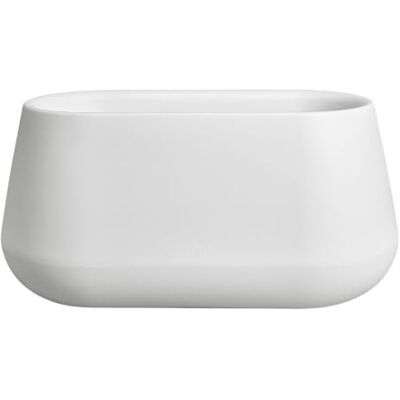 Elho Pure Cone Long Wheels 75 Maceta White L 39.1 x An 74 x A 35.8 cm Macetero por Interior y Exterior Elho Pure Cone Long Wheels 75 Maceta White L 39.1 x An 74 x A 35.8 cm Macetero por Interior y Exterior