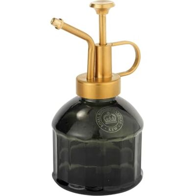 Jackson Kew Gardens Urban Oasis Pulverizador para Plantas 0,25L de Vidrio, Rociador con Bomba Metálica Dorada, para Plantas de Interior y Humedad, Verde Jackson Kew Gardens Urban Oasis Pulverizador para Plantas 0,25L de Vidrio, Rociador con Bomba Metálica Dorada, para Plantas de Interior y Humedad, Verde
