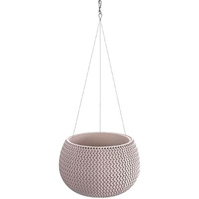 Prosperplast Maceta SPLOFY Bowl WS 3,9L, con depósito, Dimensiones (mm) 290x290x195, Color Mocca Prosperplast Maceta SPLOFY Bowl WS 3,9L, con depósito, Dimensiones (mm) 290x290x195, Color Mocca