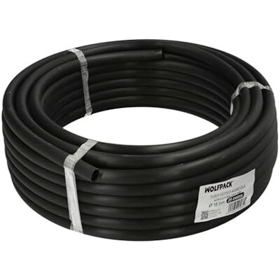 SATURNIA Tuberia De Riego por Goteo Ø 16 mm. Espesor Tubo 1,2 mm. Uso Agricola 25 Metros SATURNIA Tuberia De Riego por Goteo Ø 16 mm. Espesor Tubo 1,2 mm. Uso Agricola 25 Metros