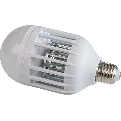 Windhager Lámpara Trampa de luz 2en1, lámpara antiinsectos, matainsectos con lámpara LED integrada, 1W/9W, Blanca, Windhager Lámpara Trampa de luz 2en1, lámpara antiinsectos, matainsectos con lámpara LED integrada, 1W/9W, Blanca,