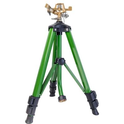 Orbit 56667N Zinc Impact Sprinkler on Tripod Base Aspersor giratorio de 360 grados con altura ajustable, zinc resistente, boquilla de alta presión para una gran cobertura del Orbit 56667N Zinc Impact Sprinkler on Tripod Base Aspersor giratorio de 360 grados con altura ajustable, zinc resistente, boquilla de alta presión para una gran cobertura del