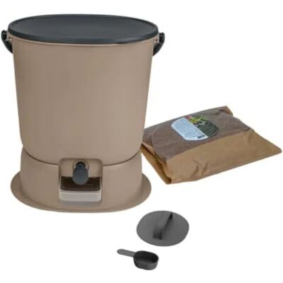 Skaza - Composteur Bokashi Essential 15,3L +1Kg Activador - Compostera Skaza - Composteur Bokashi Essential 15,3L +1Kg Activador - Compostera