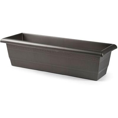AC Jardinera de plástico sin Plato 60 cm Modelo PLFT Forma Rectangular Ideal para Decorar tu casa y jardín Fabricada en España Color Antrita AC Jardinera de plástico sin Plato 60 cm Modelo PLFT Forma Rectangular Ideal para Decorar tu casa y jardín Fabricada en España Color Antrita