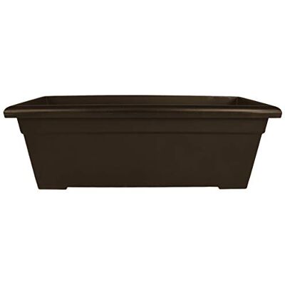 The HC Companies Akro-Mils rop28000e21 Romana Cubierta Maceta, Chocolate, 71,5 cm The HC Companies Akro-Mils rop28000e21 Romana Cubierta Maceta, Chocolate, 71,5 cm