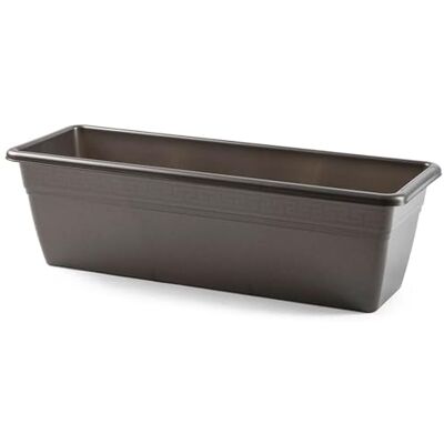 AC Jardinera de plástico sin Plato 50 cm Modelo PLFT Forma Rectangular Ideal para Decorar tu casa y jardín Fabricada en España Color Antrita AC Jardinera de plástico sin Plato 50 cm Modelo PLFT Forma Rectangular Ideal para Decorar tu casa y jardín Fabricada en España Color Antrita