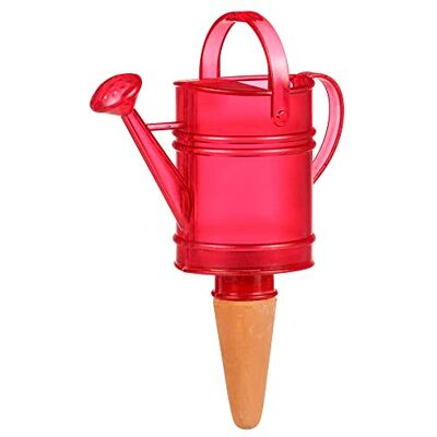 SCHEURICH Dispensador de Agua Nelly 1 x Rojo 110 ml cantidad de llenado Bola de riego pequeña con pie de Arcilla dispensador de Agua Plantas y Flores Terracota Tallo SCHEURICH Dispensador de Agua Nelly 1 x Rojo 110 ml cantidad de llenado Bola de riego pequeña con pie de Arcilla dispensador de Agua Plantas y Flores Terracota Tallo