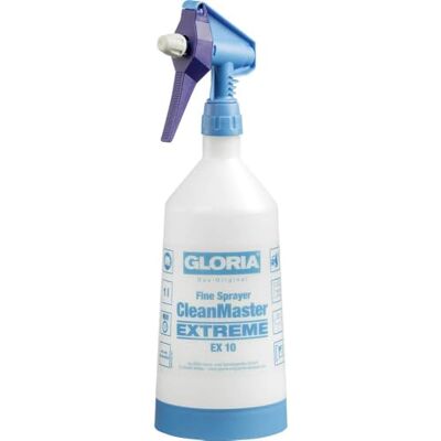 Gloria Pulverizador Manual CleanMaster Extreme EX 10 1L Oleófugo y FKM Gloria Pulverizador Manual CleanMaster Extreme EX 10 1L Oleófugo y FKM