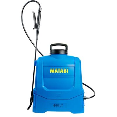 Matabi e10LT Pulverizador Eléctrico 10L Batería Litio 12V 15 Depósitos Matabi e10LT Pulverizador Eléctrico 10L Batería Litio 12V 15 Depósitos