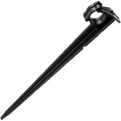 AERZETIX Lote de 10 Estacas de Fijación para Tubo de Goteo Ø16 mm Multitemporada con Goteros Incorporados Sistema de Riego Automático de Plástico para Jardín AERZETIX Lote de 10 Estacas de Fijación para Tubo de Goteo Ø16 mm Multitemporada con Goteros Incorporados Sistema de Riego Automático de Plástico para Jardín