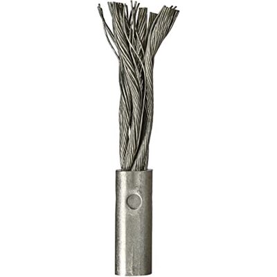 Ratioparts Alambre para bobinado de Cable (160 x 17 mm, Apto para Motor AS, 10 Unidades, Cabezal de Cepillo), Color Plateado Ratioparts Alambre para bobinado de Cable (160 x 17 mm, Apto para Motor AS, 10 Unidades, Cabezal de Cepillo), Color Plateado