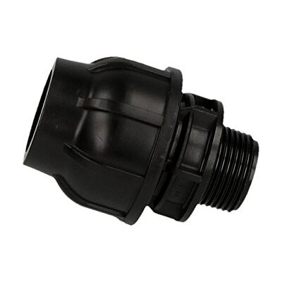 UNIDELTA Acoplamiento de conexión de PE (40 mm x 1 pulgada) UNIDELTA Acoplamiento de conexión de PE (40 mm x 1 pulgada)
