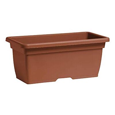 NICOLI Jardinera Rectangular 60CM Terracota Mega NICOLI Jardinera Rectangular 60CM Terracota Mega