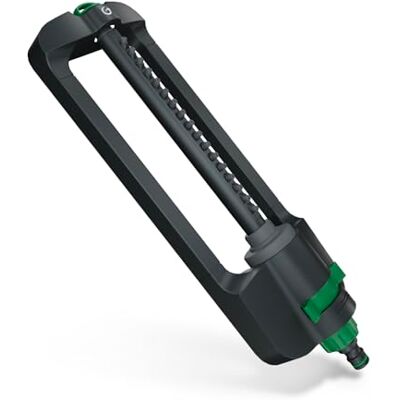 Grimsholm Green Grimsholm Aspersor Mini Square Oscilante para Riego de Césped Grimsholm Green Grimsholm Aspersor Mini Square Oscilante para Riego de Césped