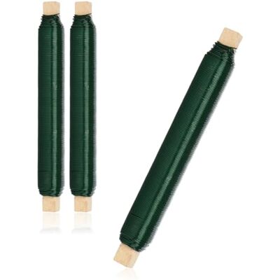 com-four ® 3X Alambre para Envolver Flores-Alambre para Atar recocido 300g com-four ® 3X Alambre para Envolver Flores-Alambre para Atar recocido 300g