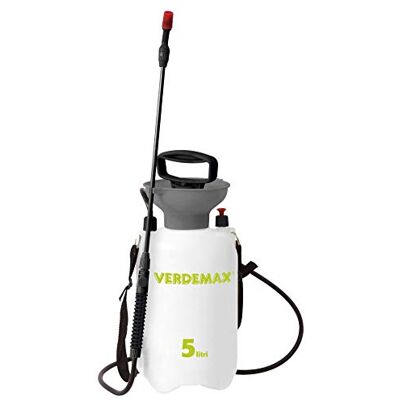 Verdemax Pulverizador a presión (5 L), Color Blanco Verdemax Pulverizador a presión (5 L), Color Blanco