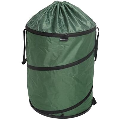 Jackson Bolsa pop‑up para jardín, 172 L, con cierre de cremallera, fondo reforzado de 25 kg, tela antidesgarros y asas almacenamiento compacto Jackson Bolsa pop‑up para jardín, 172 L, con cierre de cremallera, fondo reforzado de 25 kg, tela antidesgarros y asas almacenamiento compacto