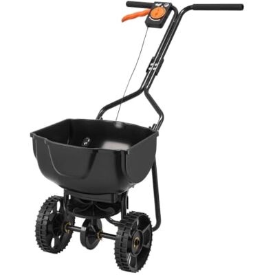 VEVOR Esparcidor de Empuje Manual Capacidad de 6,8 kg, Esparcidor de Compost con Rejilla de Tolva y Ruedas, Ancho de Esparcimiento de 0 a 3 m para Semillas y Fertilizantes, para Jardín, Césped VEVOR Esparcidor de Empuje Manual Capacidad de 6,8 kg, Esparcidor de Compost con Rejilla de Tolva y Ruedas, Ancho de Esparcimiento de 0 a 3 m para Semillas y Fertilizantes, para Jardín, Césped