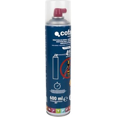 Cofan Insecticida para Avispas Formato Spray Bote de 600 ml Cofan Insecticida para Avispas Formato Spray Bote de 600 ml
