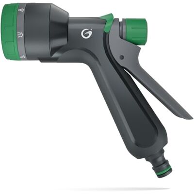 Grimsholm Green Grimsholm Pistola Pulverizadora Multi Tech Multifunción con 7 Patrones de Rociado y Bloqueo de Gatillo Grimsholm Green Grimsholm Pistola Pulverizadora Multi Tech Multifunción con 7 Patrones de Rociado y Bloqueo de Gatillo