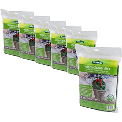 Dehner Protector de Invierno, Aprox. 500 x 150 cm, 6 Unidades, Fieltro, Color Verde Dehner Protector de Invierno, Aprox. 500 x 150 cm, 6 Unidades, Fieltro, Color Verde