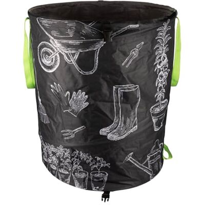 Windhager jardín Pop-up Bag Motiv en Tejido Oxford 600D 180 litros Bolsas de Jardinería para Recoger Plantas, Bolsa Basura Jardin Bolsas de jardín Reutilizables para residuos de Patio Windhager jardín Pop-up Bag Motiv en Tejido Oxford 600D 180 litros Bolsas de Jardinería para Recoger Plantas, Bolsa Basura Jardin Bolsas de jardín Reutilizables para residuos de Patio